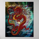 Recherche de dragon chinois posters Imaginaire