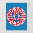 Recherche de logos cartes postales Ligue de la justice