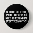 Recherche de bricoleur badges Humour