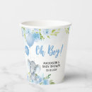 Recherche de baby shower gobelets papier Éléphant