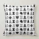 Recherche de échecs coussins Noir et blanc