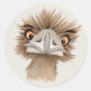 Recherche de emus autocollants Mignon