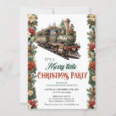 Recherche de train de noël invitations Invités