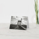 Recherche de pont brooklyn vœux cartes Noir et blanc