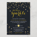 Recherche de nouvelle année chic invitations Brillant