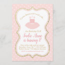 Recherche de tutu anniversaire invitations Pois