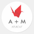 Recherche de grue papier autocollants Moderne