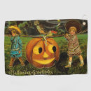 Recherche de halloween golf serviettes Sorcière