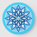 Recherche de motif mandala horloges Blanc