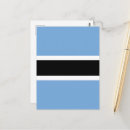 Recherche de drapeau du botswana cartes postales Gaborone