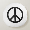 Recherche de symbole paix coussins Moderne