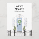 Recherche de déménagement cartes postales Simple