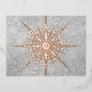 Recherche de argent et or cartes postales Floral