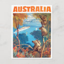 Recherche de australie vintage cartes postales Illustration