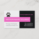 Recherche de cliniques cartes visite Patte