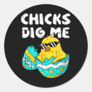 Recherche de poussin de pâques autocollants Lapin