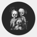 Recherche de poupées effrayantes autocollants Vampire