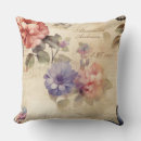 Recherche de vintage floral coussins Monogrammé