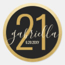 Recherche de 18ème anniversaire autocollants Noir