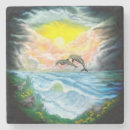 Recherche de dauphin dessous de verres Jouer