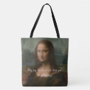 Recherche de louvre tote bags Mona lisa