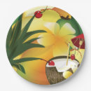 Recherche de tiki assiettes en papier Hawaïen