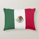 Recherche de drapeau du mexique coussins Vert