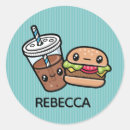 Recherche de hamburger kawaii autocollants Pour tous