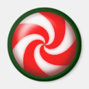 Recherche de vert de rayure magnets Rouge