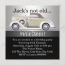 Recherche de voiture ancienne invitations Classique