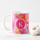 Recherche de peinture rose tasses Aquarelle