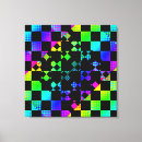 Recherche de damier noir et blanc art Vérificateur