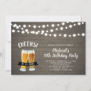 Recherche de de bière anniversaire invitations Invités