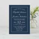 Recherche de bleu marine mariage invitations Minimum