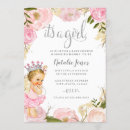 Recherche de tiara baby shower invitations Moderne