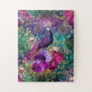 Recherche de paons puzzles Pour elle