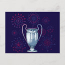 Recherche de winners cartes postales Football