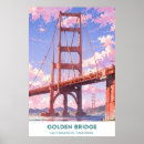 Recherche de pont san francisco posters Doré