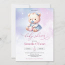 Recherche de ours pourpre invitations Aquarelle