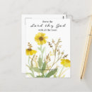 Recherche de fleur sauvage jaune cartes postales Toute personne