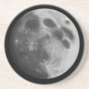 Recherche de lune dessous de verres Gris