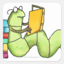 Recherche de imagination autocollants Lecture