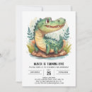 Recherche de crocodile invitations Jungle