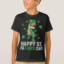 Recherche de st patricks day enfant tshirts Dinosaure