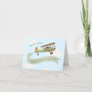 Recherche de biplan vœux cartes Vintage
