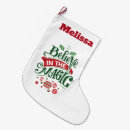 Recherche de magie chaussette de noël Croire