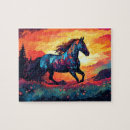 Recherche de cheval puzzles Abstract