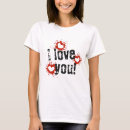 Recherche de i love you tshirts Typographie