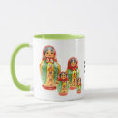 Recherche de matryoshka tasses Russie