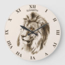 Recherche de lions africains horloges L'afrique